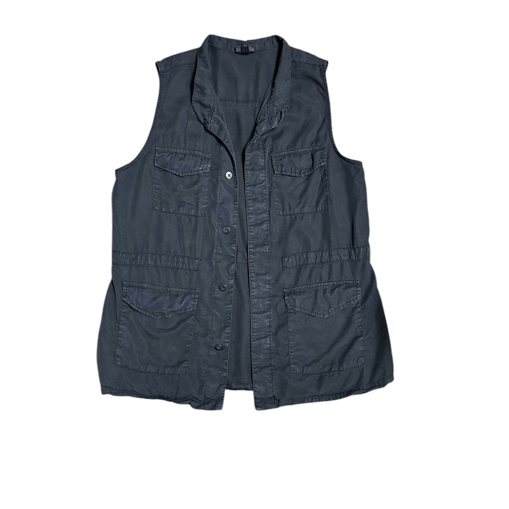 Mossimo XXL Stylish Black Lyocell women’s utility Vest with 4 pockets